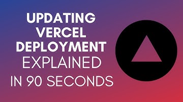How To Update Vercel Deployment (2025)
