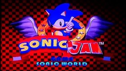 Checking out the Sonic Jam collection on SEGA Saturn