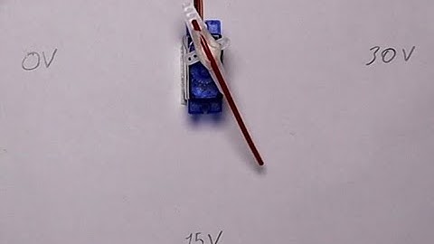 arduino ile analog gösterge voltmetre / diy arduino project analog voltmetre