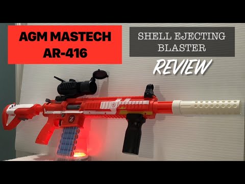MASTECH AR-416 ( Shell Ejecting Blaster) FULL REVIEW with