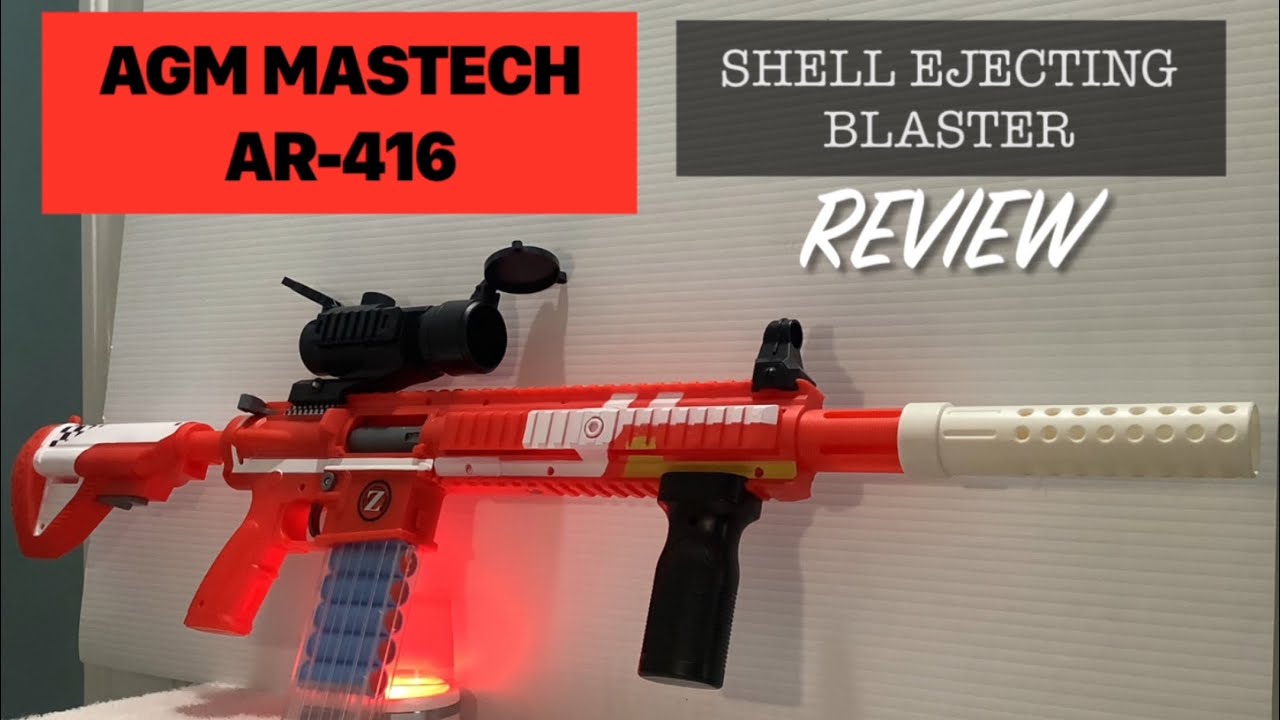 MASTECH AR-416 ( Shell Ejecting Blaster) FULL REVIEW with Firing