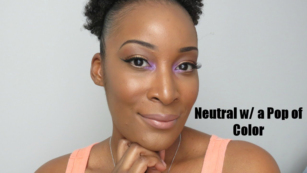 TUTORIAL | Neutral w/ A Pop Of Color