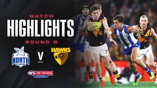 North Melbourne v Hawthorn Highlights | Round 6, 2024 | AFL