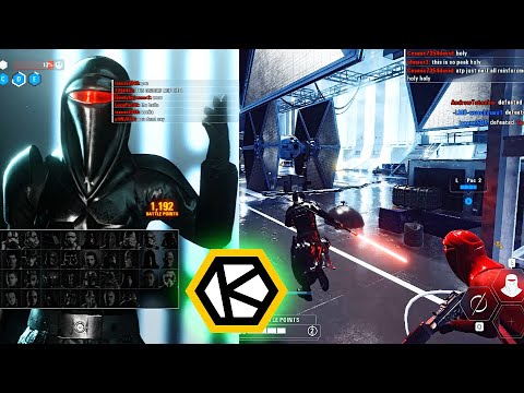 NEW SHADOW GUARD GAMEPLAY INSANE DAMAGE Supremacy Star Wars Battlefront 2
