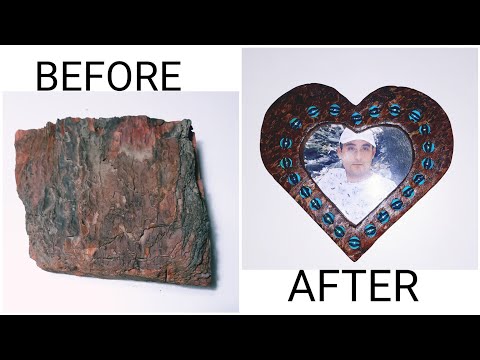 Ahşap kalp fotoğraf çerçeve si yapımı/ Nasıl yapılır?/Ahşap işleme / Wooden heart photo frame making