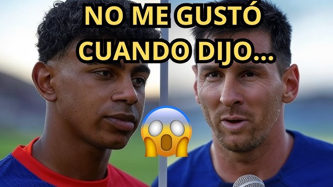 Messi habla sin tapujos lo que REALMENTE piensa sobre Lamine Yamal, ¡NO SE CORTÓ NI UN PELO! - YouTube