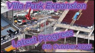 villa Park Expansion 6th October 2026 - aston villa fc - latest progress #djidrone
