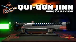 Qui-Gon Jinn - Neopixel Lightsaber Review : From Vaders Sabers