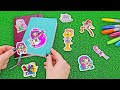 DRAWING STARFIRE from TEEN TITANS GO! in 8 STYLES STICKERS DIY and MORE 😁