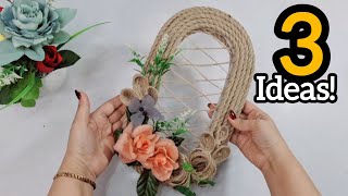 3 ideas with garbage that surprised everyone, I sell them at a great price🤑/home decoration ideas♻️🤩
