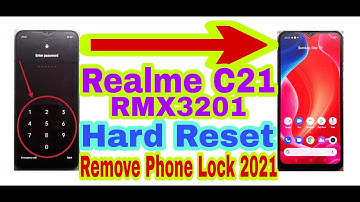 Realme C21 (RMX3201) Hard Reset/Remove Phone Lock 2021 | Unlock Pin/Pattern/Password 100% Working
