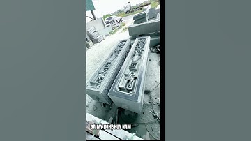 Video trực tiếp chế tác cột đồng trụ đá nhà thờ họ tại xưởng #moda #langmoda #cuốnthưcâuđối