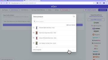 How to Import Products from Shopify Stores to Your Store Using POKY | Fast & Easy
