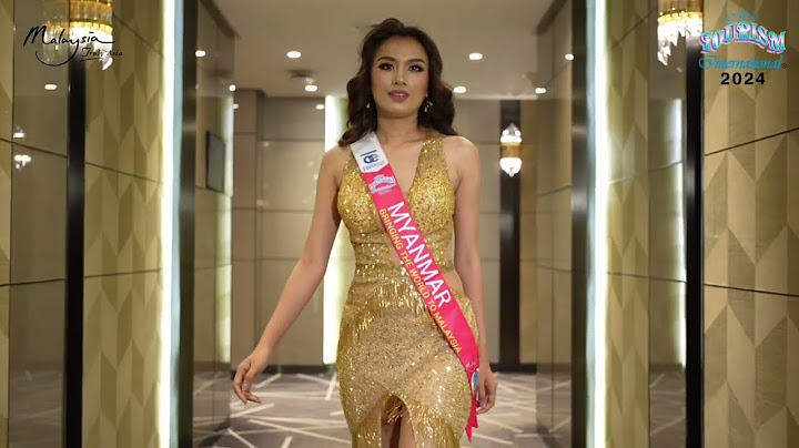 MTI 2024 : Miss Myanmar Introducing Malaysia