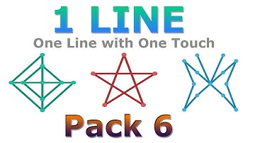 1LINE – One Line with One Touch - Pack 6