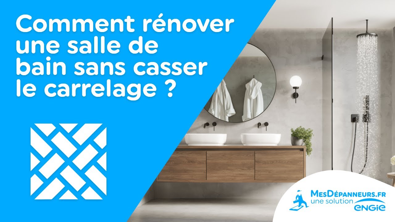 Rénovation salle de bains : repeindre le carrelage plutôt que de le casser