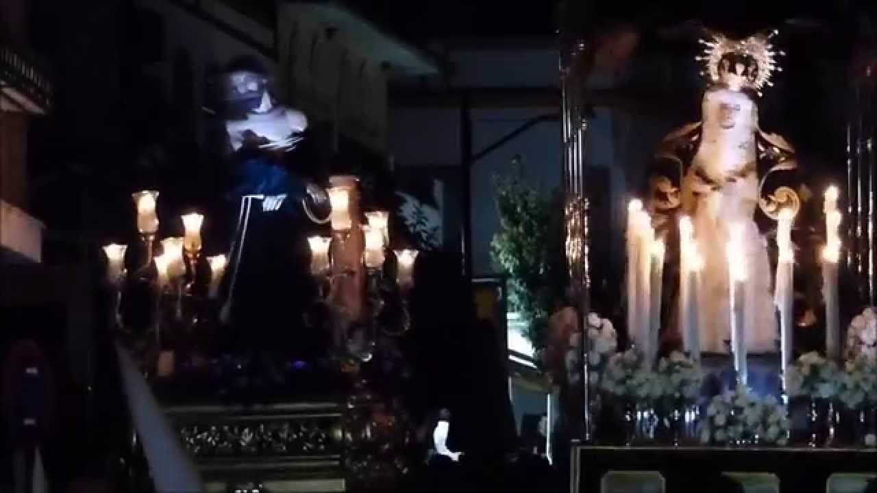 Semana Santa de Alanis 2015, Hermandad de los Dolores, Salida y Plazoleta