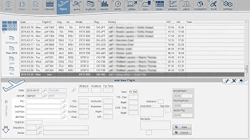 mccPILOTLOG - Log Simulator