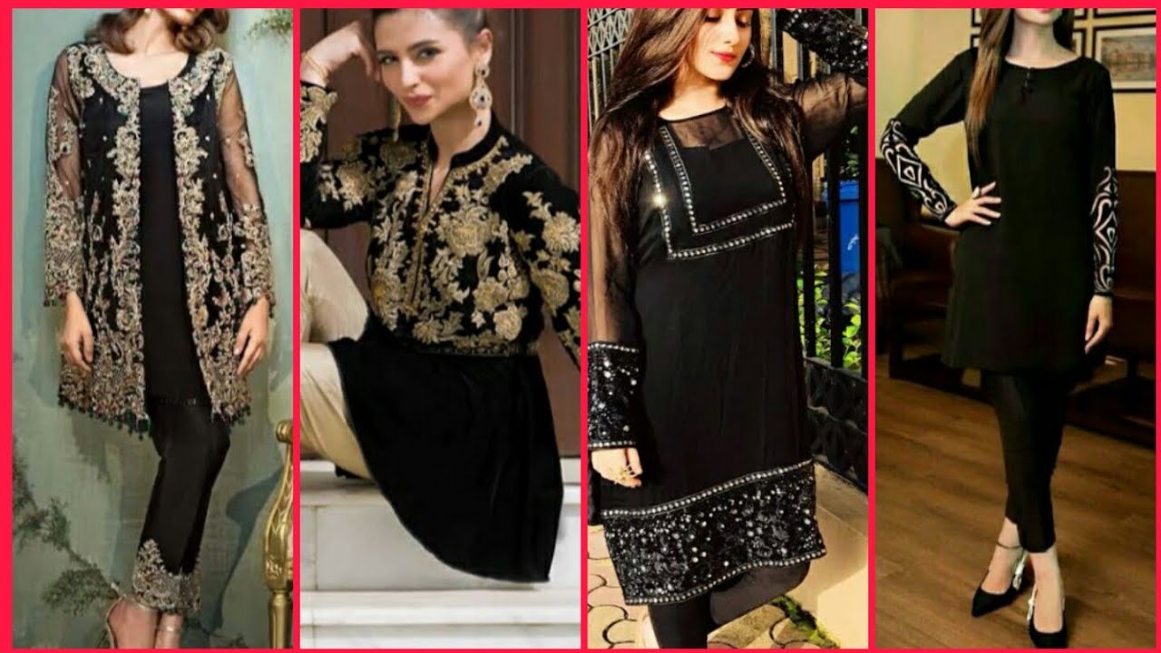 Black Pure Georgette Embroidered Pakistani Suit, Machine wash at Rs 1299 in  Surat
