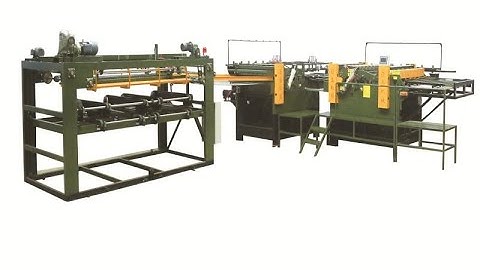 horizontal and vertical type core veneer builder machine