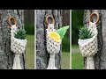 DIY MACRAME POT HANGER | PLANT HANGER | WALL BASKET | PLANT HOLDER