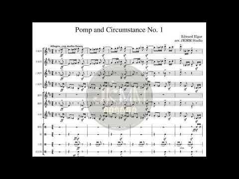 威風凜凜進行曲Pomp and Circumstance No. 1 (小型樂隊樂譜) - Elgar