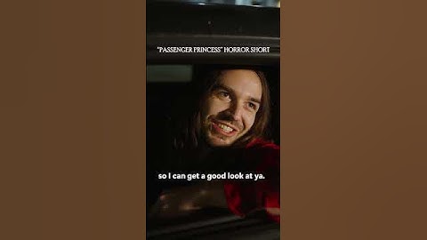 CREEPY EVIL WITCH bites your head off when you drive! #horrorshort #scary #horrorclips #shortfilm