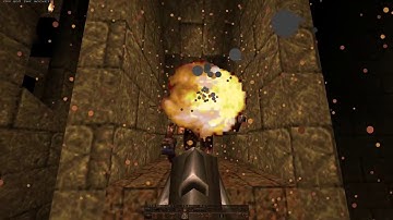 Quake (1996) Walkthrough NIGHTMARE ALL SECRETS E2M6