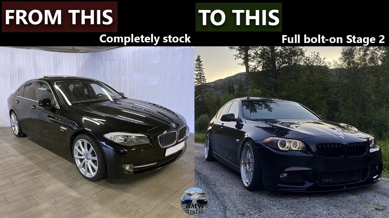 Building a BMW 535i in 5 minutes ! - YouTube