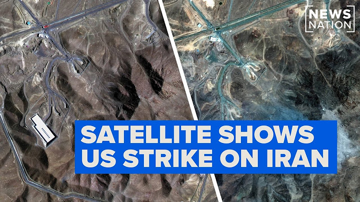 Satellite images of Iran nuke site Fordow show damage after US airstrike | Morning in America