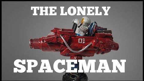 Kitbashed rocket ride for a spaceman toy. #kitbash #scratchbuild