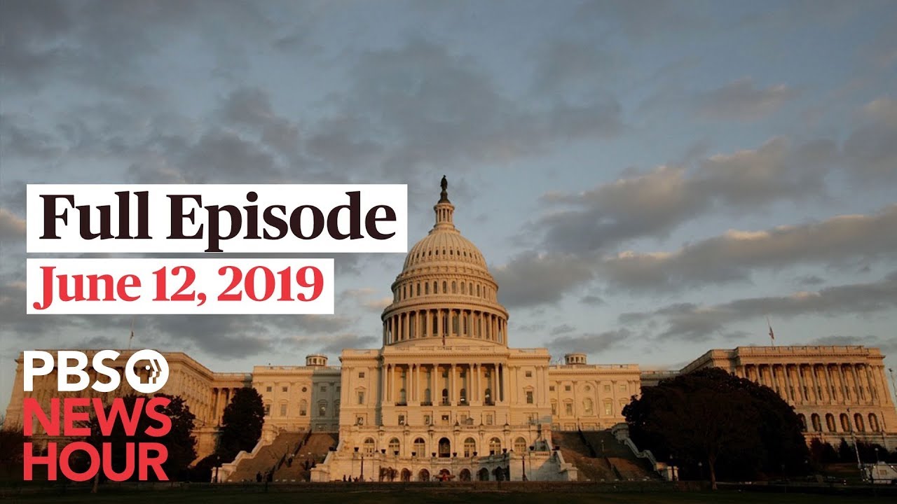 PBS NewsHour live show June 12, 2019 FiWEH Life