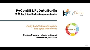 Philipp Rudiger Maxime Liquet: Easily build interactive plots and apps with hvPlot