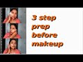 3 step prep in   with eng sub  how to prepare your skin for makeupsamyuktha vinod