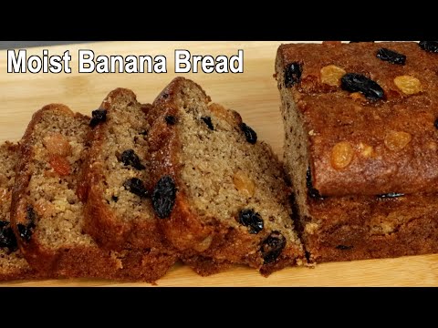 Moist Banana Bread Recipe