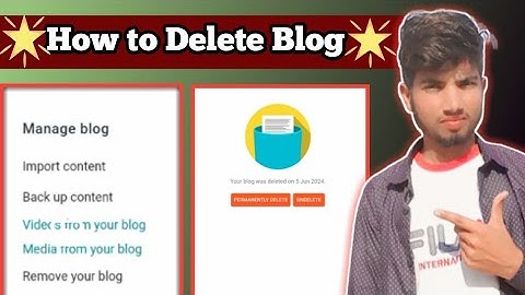 Step-by-Step Guide to Deleting Your Blogger Blog