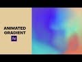 Animated Gradient - After Effects Tutorial [EASY] - No plug-ins