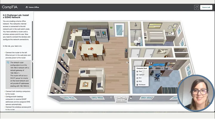 CompTIA A+ Lab 6.5 | Install a SOHO Network