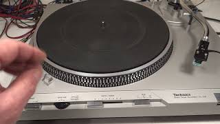 Bandeja Giradiscos Technics SL-Q303 de 1981.