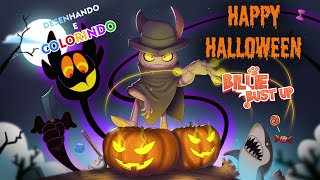 Desenhando e colorindo Billie Bust Up Halloween - Fantoccio - Barnaby