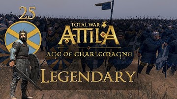 Total War: Attila - AoC (Legendary) - Kingdom of Mercia - Ep.25 - Small Garrison, Great Deeds!