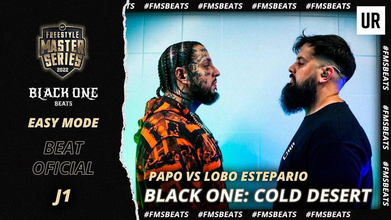 BLACK ONE - COLD DESERT | PAPO VS LOBO - SKONE VS SAWI | INSTRUMENTAL | FMS INTERNACIONAL 2022