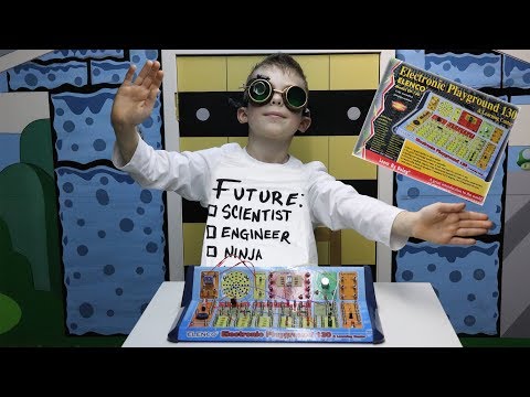 Electronic Playground 130 & Learning Center - Electronics for Hobbyists and Beginners