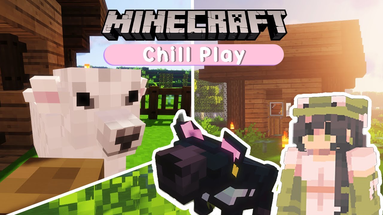 Meeting Beverly & building our temp home! 🏠┊Minecraft 1.19 Let's Play ...