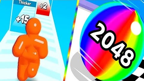 🎮Ball Run2048 vs Tall Man Run All Levels - New Max Level Android,Ios Mobile Gameplay - Samudra Games