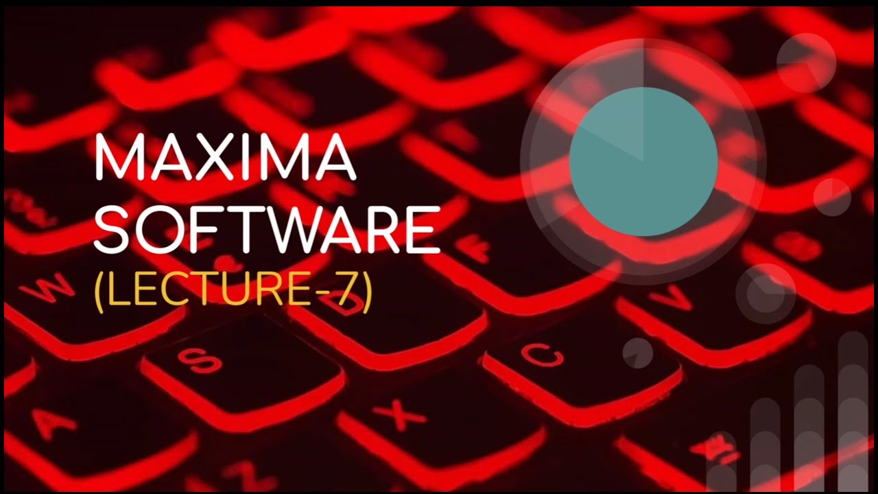 MAXIMA SOFTWARE | LECTURE-7 | PRINT, READ, READONLY COMMANDS | B.A/B.Sc ...