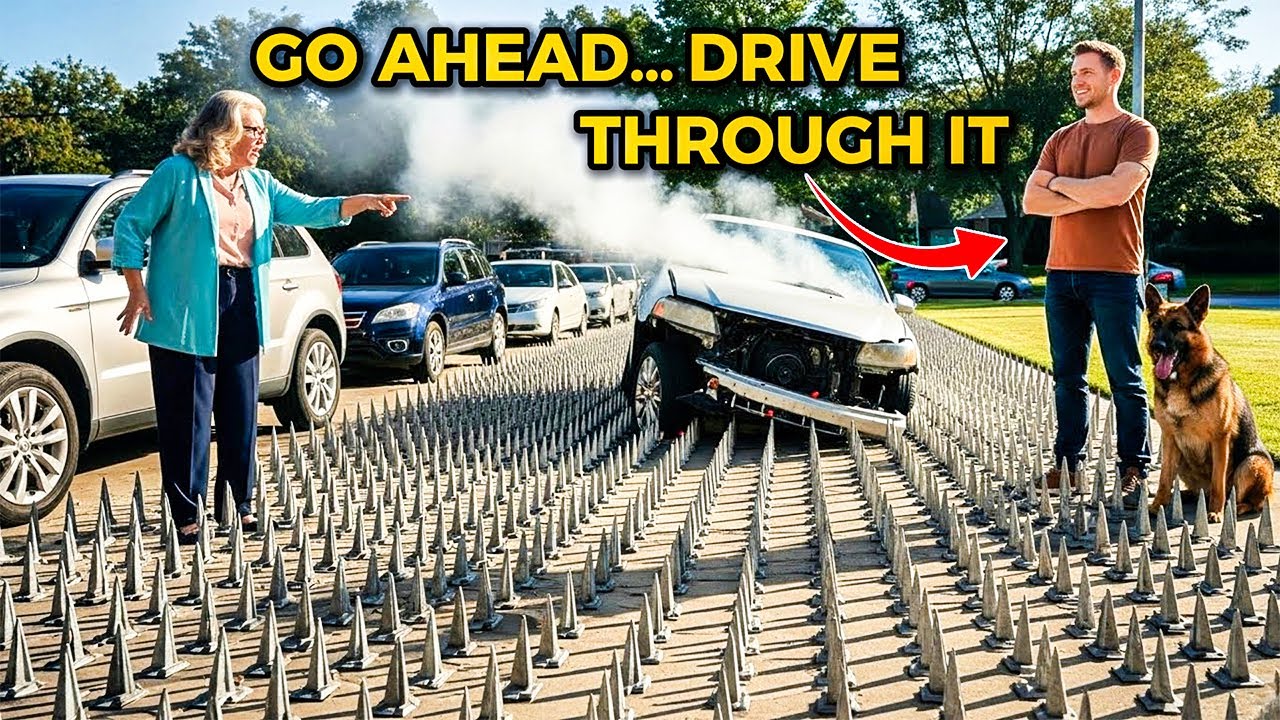 Karen Turns My Driveway Into a Public Road —I Turn My Driveway Into a Trap