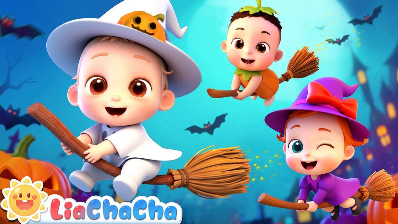 Halloween Costumes Song | Happy Halloween with Colors🎃 | Nursery Rhymes & Kids Songs | LiaChaCha