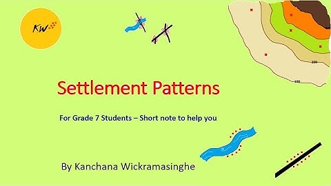 Settlement Patterns