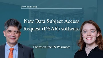 New Data Subject Access Request (DSAR) software